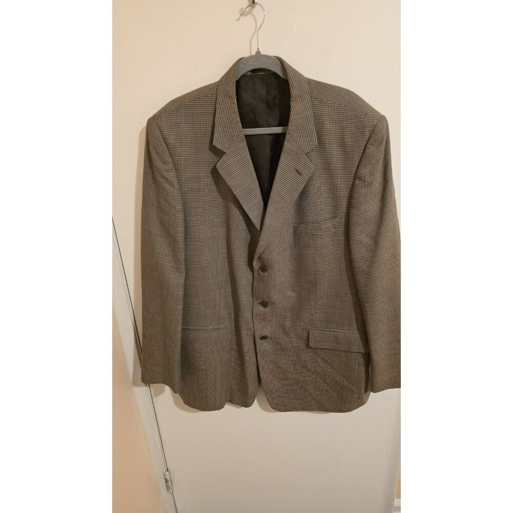 Dario Di Napoli Suit Jacket Blazer Wool Firenze Italy 48L Preppy Wedding Holiday